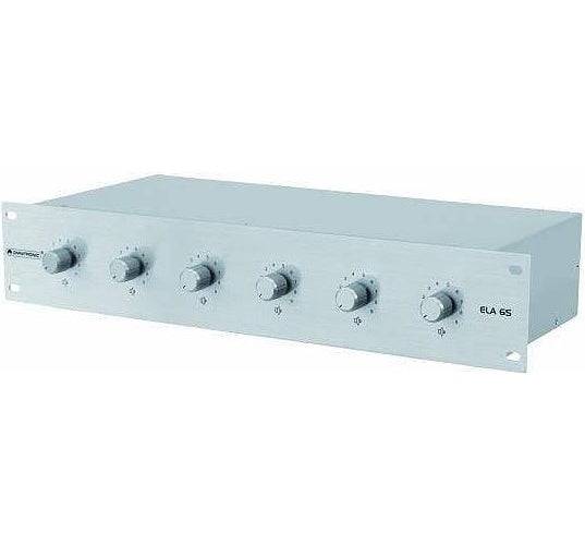 Omnitronic ELA 6-Zone LS-Regler 5W si (80711342) 6S-Zone-0