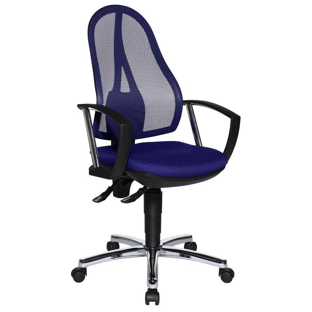 Bureau Draaistoel Open Point Blauw (T38/W98)-0