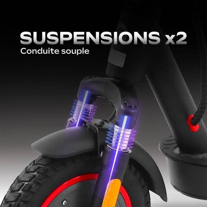 URBANGLIDE Vouwbare Elektrische Scooter 100 MAX 350 W 10 inch wielen Volwassen Zwart-2