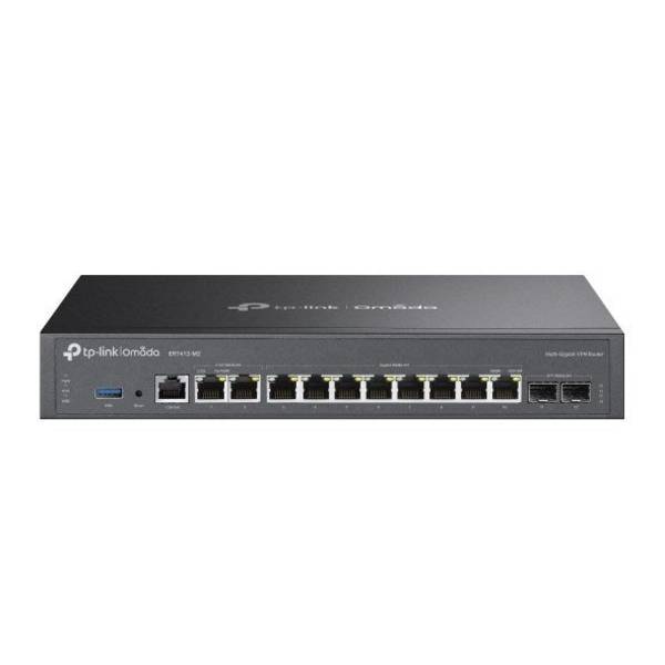 TP-Link Omada ER7412-M2 V1 - Router 12-Poort Switch - 1GbE, 2,5GbE - Rack Monteerbaar (ER7412-M2) 12-Port-Switch