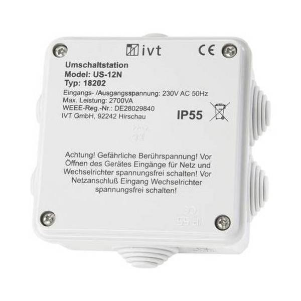 Ivt US-12N Schakelstation, 2760 VA, 230 V/AC (18202)