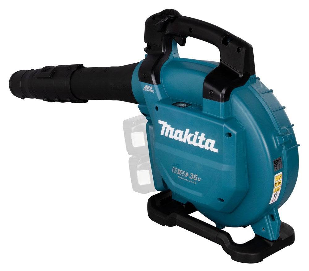Makita DUB363ZV Bladblazer/Vacuüm 2 x 18 V (zonder accu, zonder lader) 36 V Donker Cyan-2