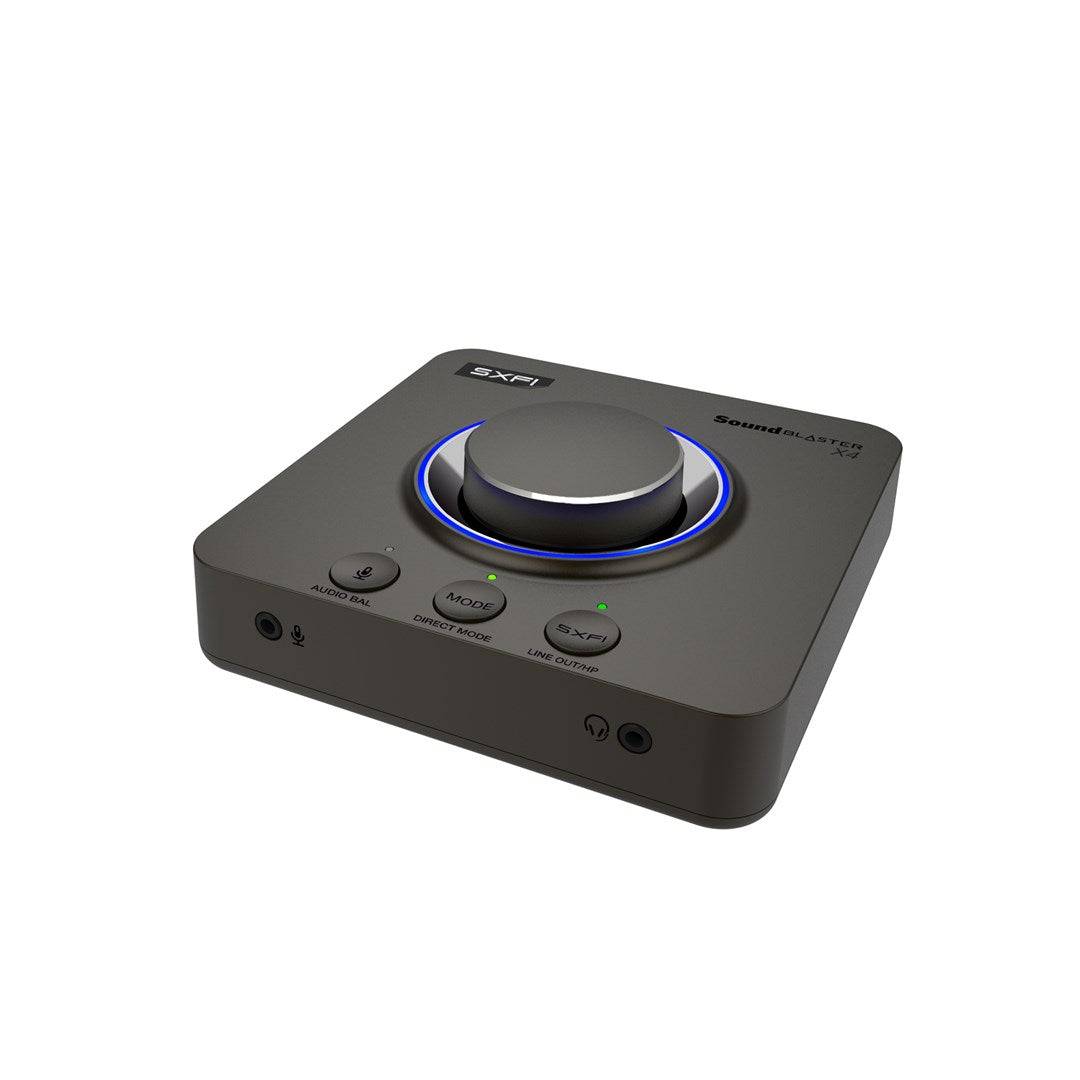 Creative Sound Blaster X4 - Geluidskaart - 24-Bit - 192 kHz - USB-C 70SB181500000-0