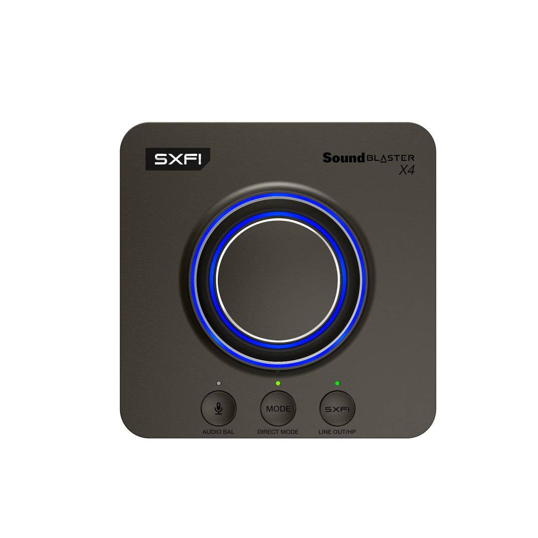 Creative Sound Blaster X4 - Geluidskaart - 24-Bit - 192 kHz - USB-C 70SB181500000-3