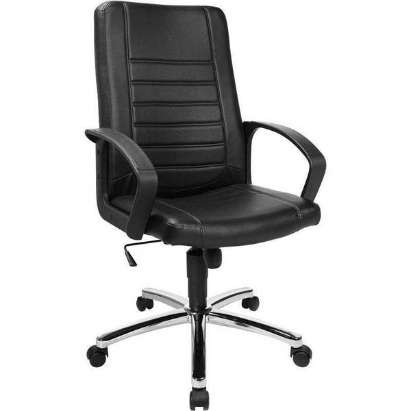 Topstar Premium Point 100 Bureaustoel Zwart Chroom (7909D60)