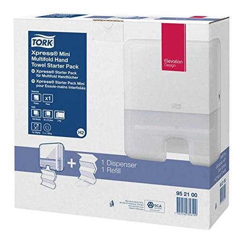 Tork Xpress Handdoekdispenser - Wit (552100)-0