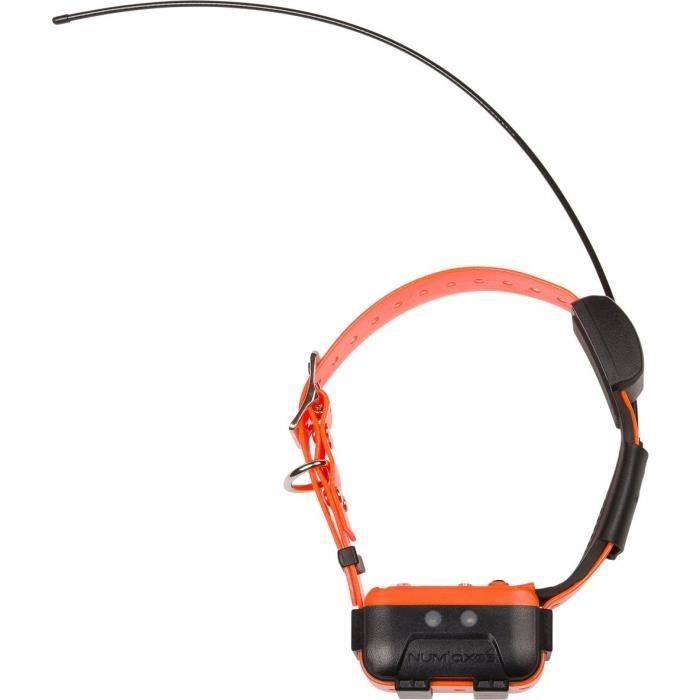 NUM'AXES CANICOM GPS 2 - Compleet Set Halsband - GPS Tracker - Zwart/Oranje-2