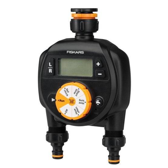 Fiskars Digitale Water Timer Zwart (1054792)-1