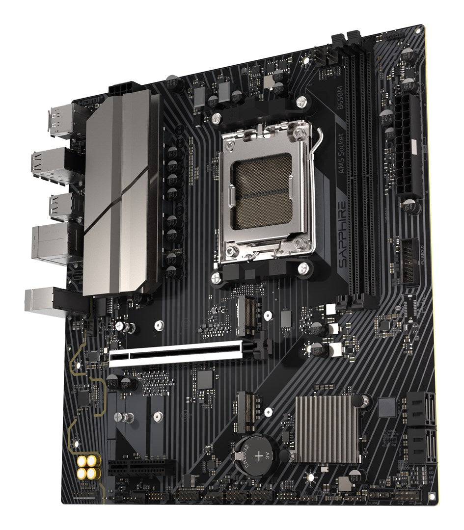Sapphire B650M-E - Moederbord - Micro-ATX - Socket AM5 B650-2