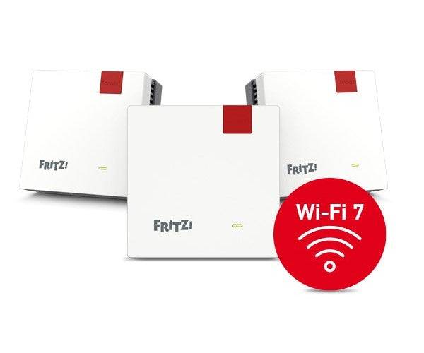 FRITZ!Mesh Set 1700 3-pack - Ideaal voor Wi-Fi Dekking in Huishoudens met 5-7 Kamers (20003133)-0
