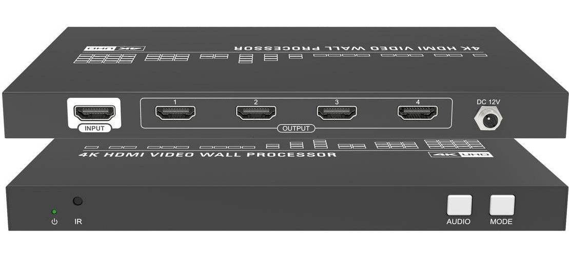 Videowandprocessor 4 Schermen (VLVW1 x 4)-0