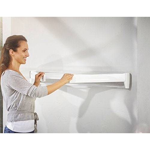 Leifheit Wandmontage Wasdroger Telegant Plus 100 - Model 83100-2