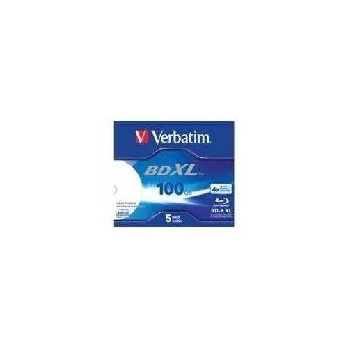 Verbatim - 5 x BD-R XL - 100 GB 4x - Inkjet-printbare Oppervlakte - Jewel Case (Box) - Opslagmedium (43789)-0