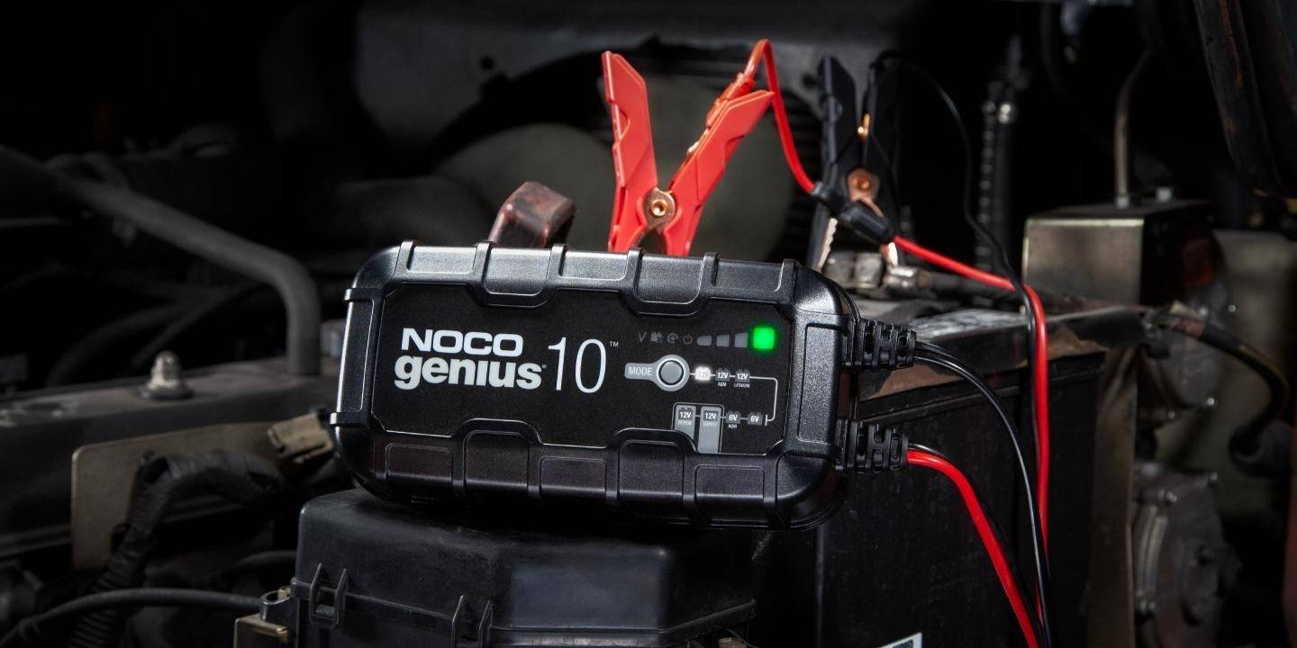 NOCO GENIUS10 EU - 10A Acculader - voor 6V/12V Accu's - Onderhouds- en Desulfurisatiefunctie (GENIUS10EU)-4