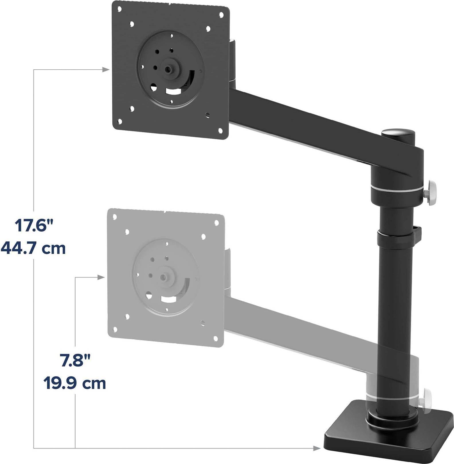 Ergotron NX Bevestigingskit voor Monitor - Articulated Arm - Mat Zwart - Schermgrootte tot 34 inch-0