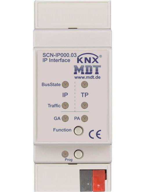 KNX Buskoppeling DIN Rail - 2 Modulaire Eenheden - IP20 - Grijs - Kunststof-0