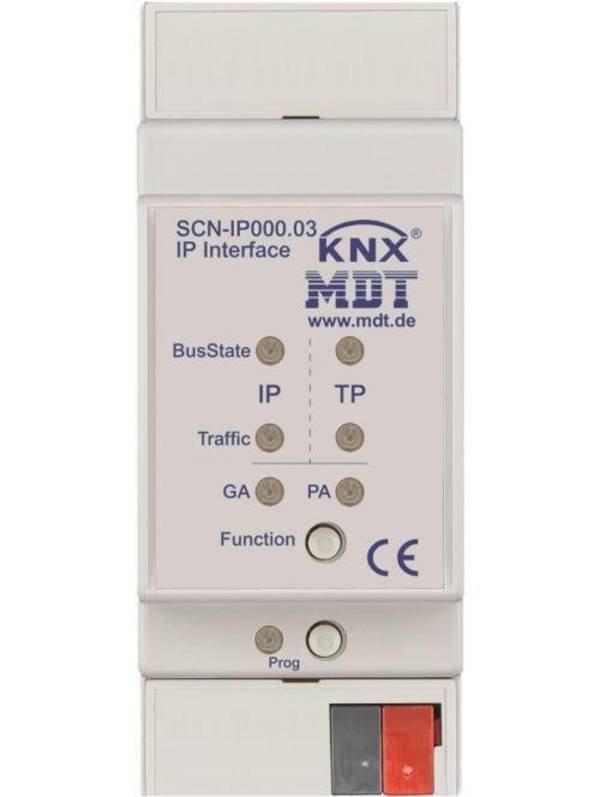 KNX Buskoppeling DIN Rail - 2 Modulaire Eenheden - IP20 - Grijs - Kunststof