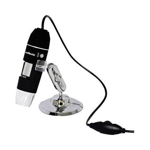 Reflecta DigiMicroscope USB 200 2MP Kleur Microscoop-0