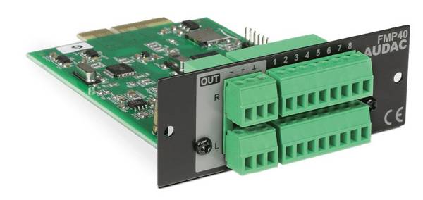 AUDAC FMP40 SourceCon™ Spelermodule voor XMP44