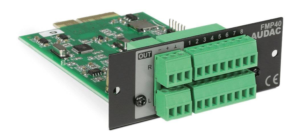 AUDAC FMP40 SourceCon™ Spelermodule voor XMP44-0