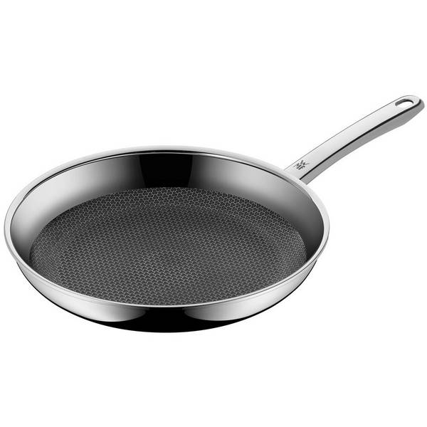 WMF Ronde Allroundpan - Zwart RVS - 260 °C (17.5628.6411)