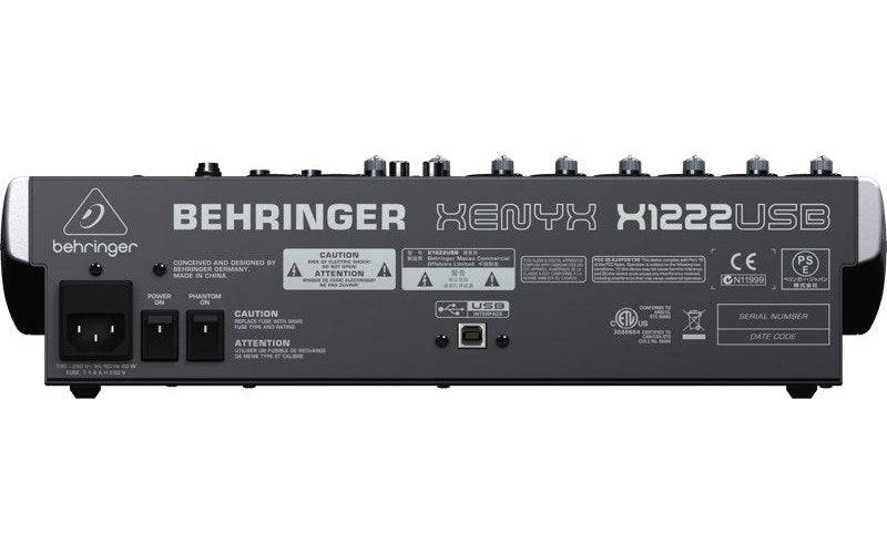 Behringer X1222USB Audio Mixer 12 Kanalen-2