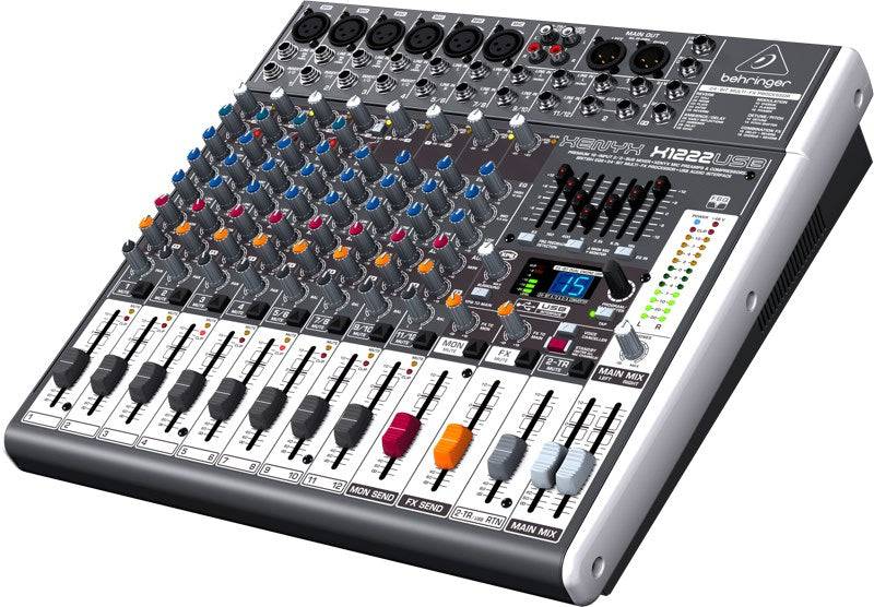 Behringer X1222USB Audio Mixer 12 Kanalen-3