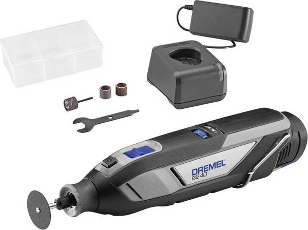 Dremel 8240-5 Draadloze Multi-Tool incl. Accu, Oplader, Accessoires 12 V 2,0 Ah (F0138240JA)