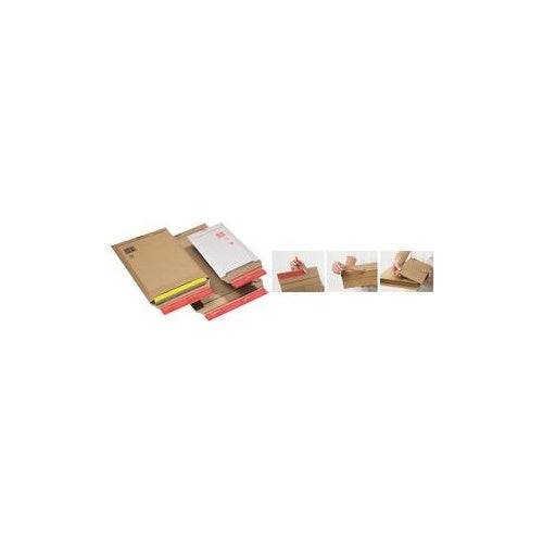 ColomPac Verzendzak - Bruin Golfkarton, Interne Afmetingen: 530 x 720 x 50 mm - 20 Stuks (CP 010.10)-0