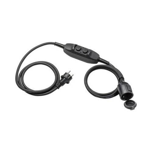AS Schwabe 45222 - Verlengsnoer - 1,5 m - met RCD - Zwart-0