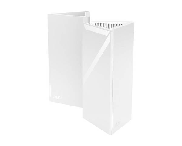 MSI Roamii BE Lite WLAN Systeem - 2 Routers - Wi-Fi 7 - Tot 539 m² - 2.5GbE, 1GbE Dual-Band (MRBE50-2PK) 2PK