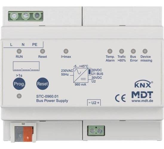 MDT STC-0960.01 Busvoeding met Diagnose 8TE, REG, 960 mA (STC-0960.01) 960mA-0