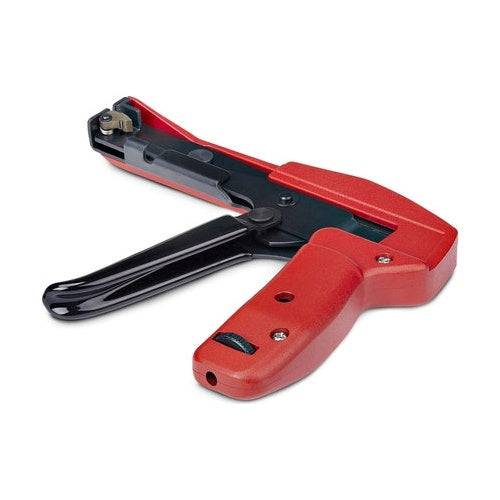 StarTech.com Nylon Kabelbinderpistool, Zip Tie Installatietool, TAA-conform - Zwart/Rood (N10MM-CABLE-TIE-GUN)-0