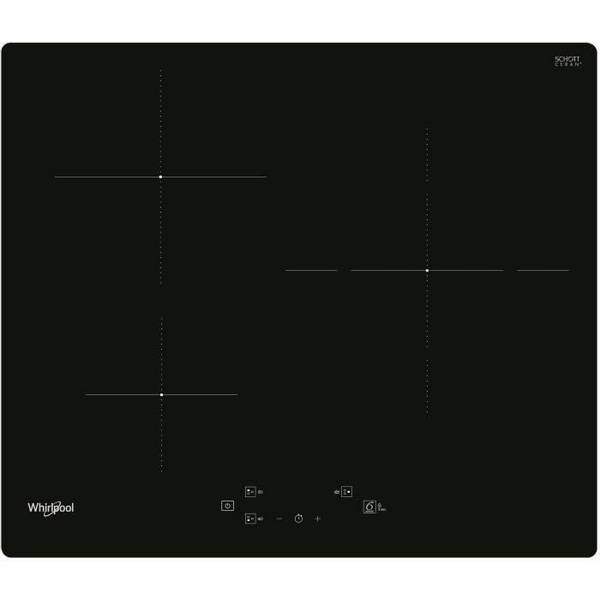 WHIRLPOOL Inductiekookplaat - WSQ1160NE - 3 Branders - 60 cm - Zwart