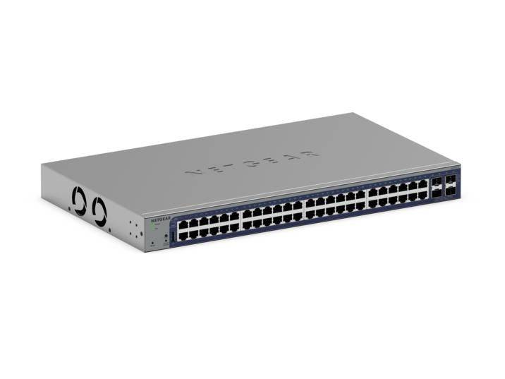 Netgear Smart S3300-52X V3 L3 Lite Switch - 48 x 10/100/1000 + 4 x SFP+ - Model GS752TX-300EUS-3