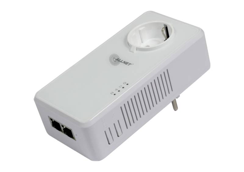 ALLNET Powerline 1200 Mbit HomePlug V2 SmartLink MIMO WiFi AC (ALL1681211v2) 1200Mbit HomePlugV2-0