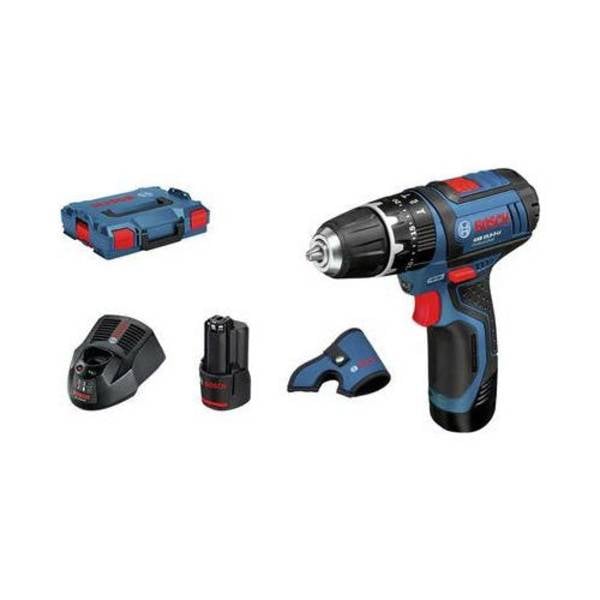 Bosch GSB 12V-15 Professional - Klopboor/Schroefmachine - Accu - 12 V - 2 Batterijen 06019B690G