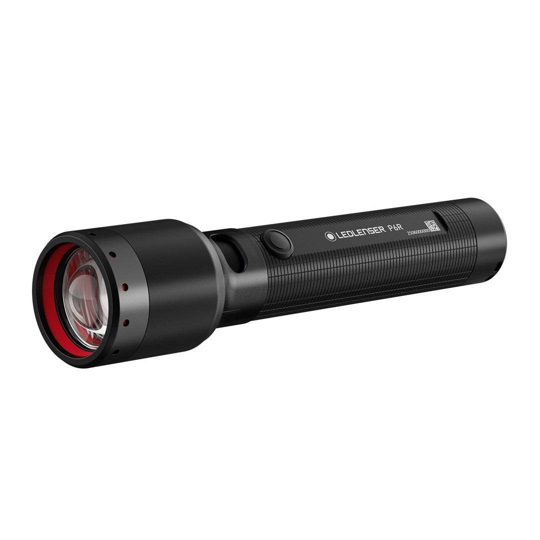 Ledlenser P6R Zwarte Handlamp LED 1200 lm, 320 m, USB-C, IP68-0