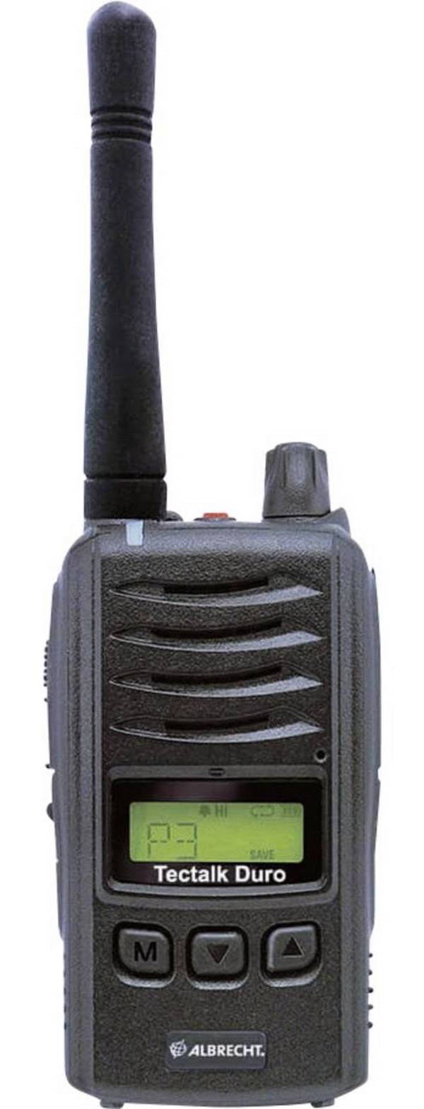 Albrecht PMR Handheld Radio Tectalk Duro 29840.01