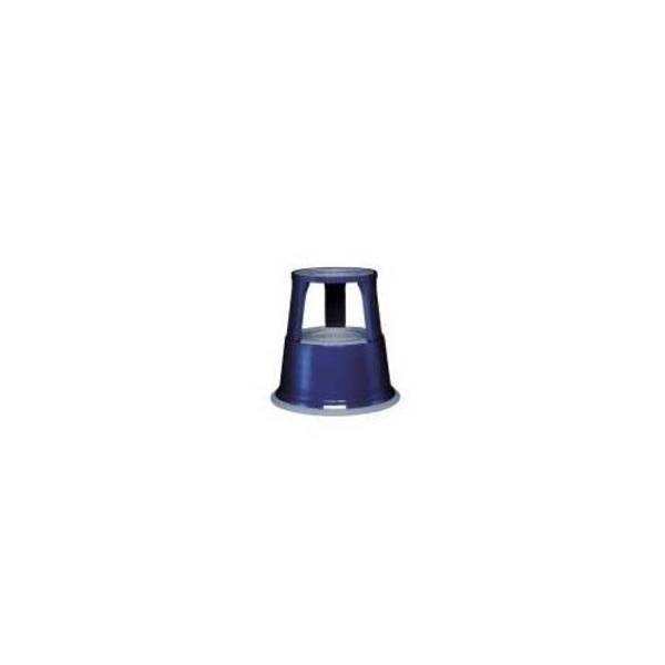 Werner Dorsch WEDO Kickstool - Opvouwbare Ladder - Poedercoated Metaal - Blauw, RAL 5002 (212 103)