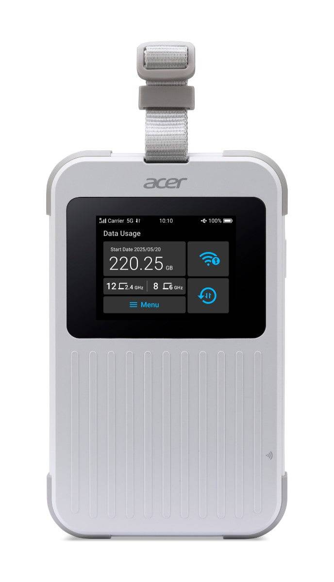 Acer 5 g LTE Mobiele Hotspot 3,27 Gbps Wi-Fi 5 Wi-Fi 6 NFC FF.G2VTA.001-2