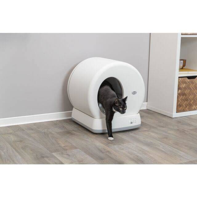 TRIXIE Automatische Kattenbak - Zelfreinigend - 53 x 55,5 x 52 cm - Wit-1