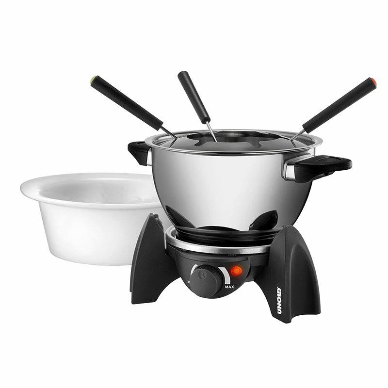 Unold UNO 48615 Fondue Set - Zwart & RVS - 230 V - 500 W (48615)-0