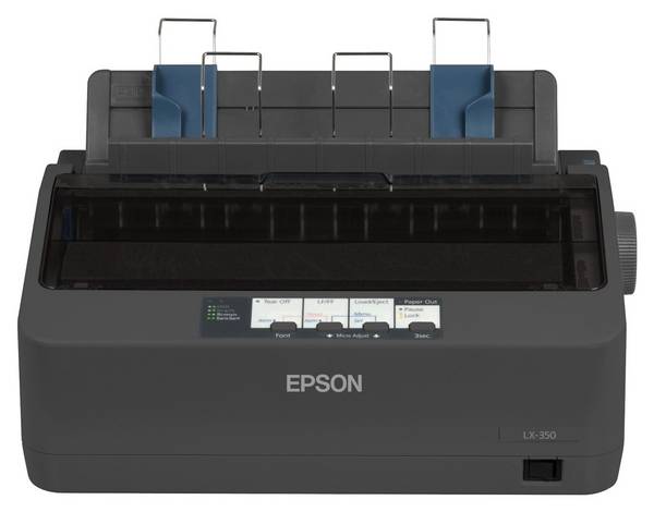 Epson LX 350 Printer Zwart-Wit Dot Matrix 9 Pin Tot 357 Tekens/sec Parallel USB Serieel
