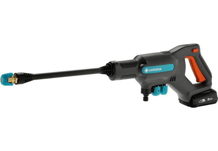 Gardena AquaClean 24/18V P4A Compacte Hogedrukreiniger - 250 L/h - Zwart, Blauw, Oranje - 14800-31-0