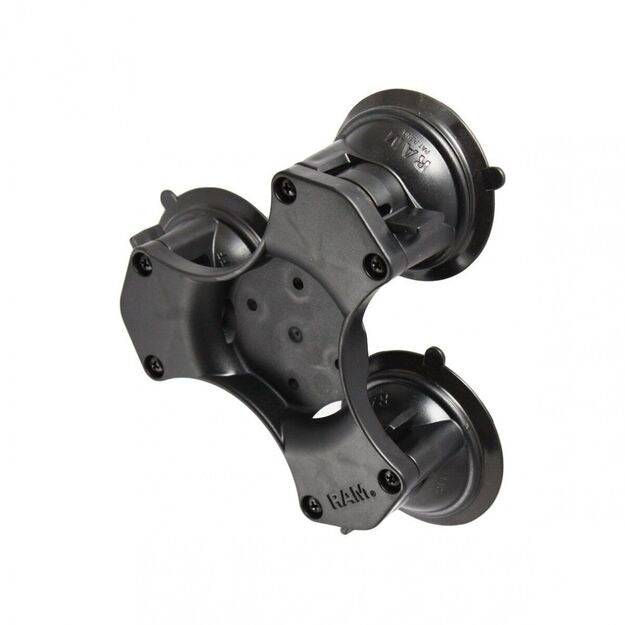 RAM Mounts RAM Drievoudige Zuignap Basis (RAP-365-224-1BU)-0
