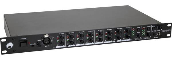 OMNITRONIC EM-280 Entertainment Mixer voor Studio- en Live-toepassingen
