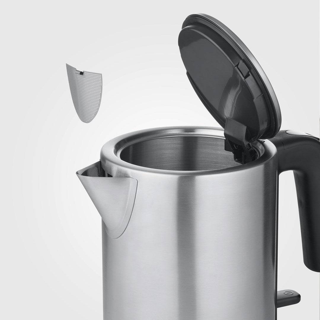 SEVERIN WK 3489 Waterkoker 1,0 L Zilver/Zwart - 2200W, Draadloos Ontwerp (3489)-2