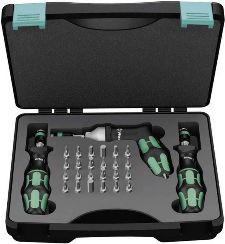 Wera 27-delige Koppel Schroevendraaierset, 0,3 - 6 Nm, 7440/41/42, met Koffer 27-piece-0