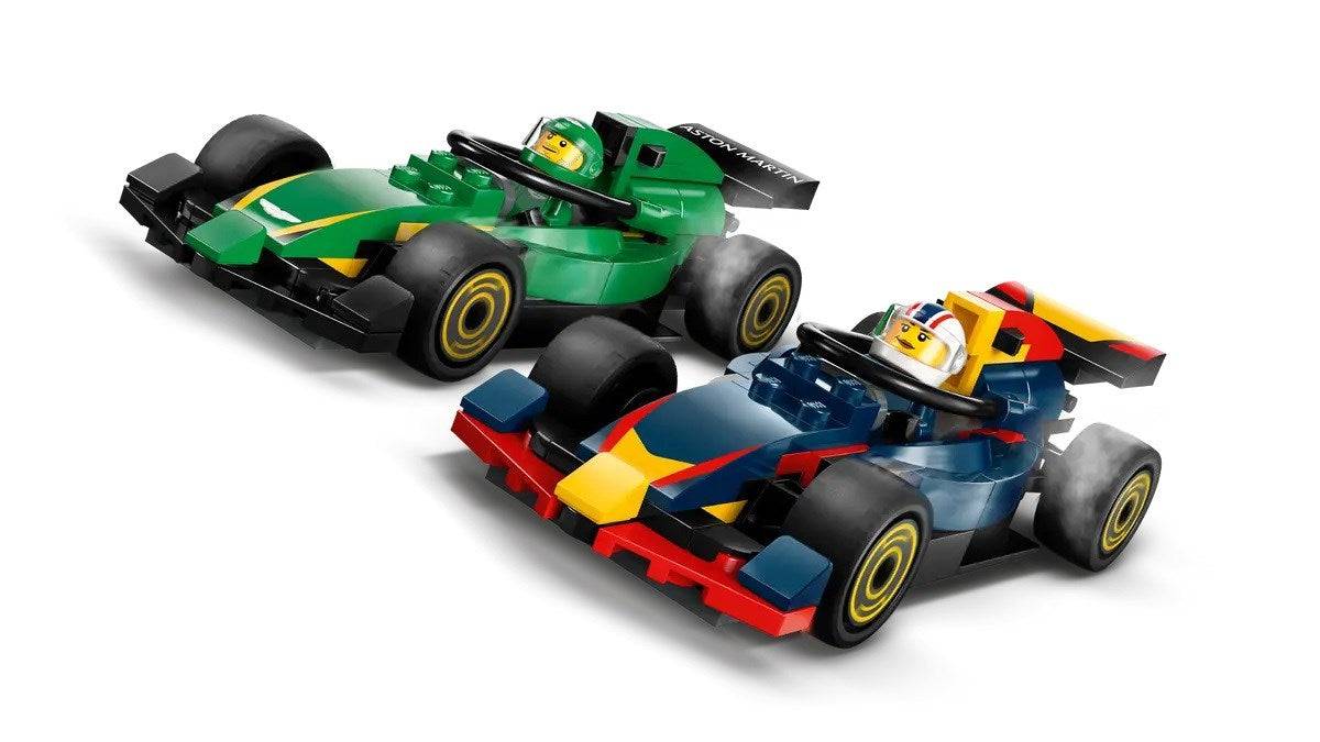 LEGO City F1 Truck met RB20 & AMR24 Auto's Bouwset 60445-4